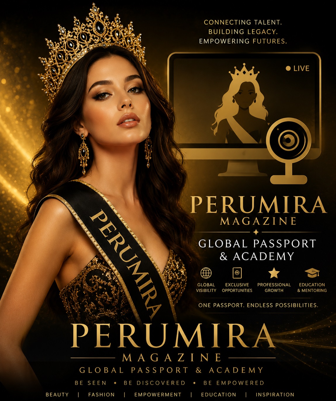 Academia Perumira para Modelos Virtuales — formación profesional en certámenes de belleza digitales