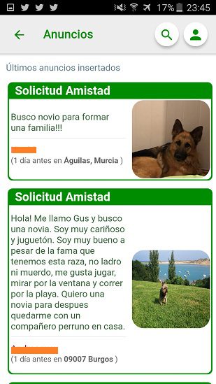 Anuncios - Eventos Social Animals App - Social Animals - www.socialanimals.es