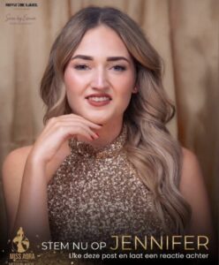 Jennifer van der Pluijm – Finaliste van Miss Aura Netherlands 2026