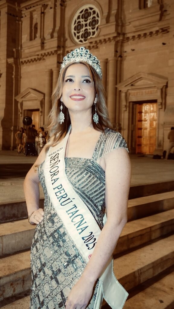 Maria R Peru María Gabriella Gentry - Señora Perú Tacna 2025