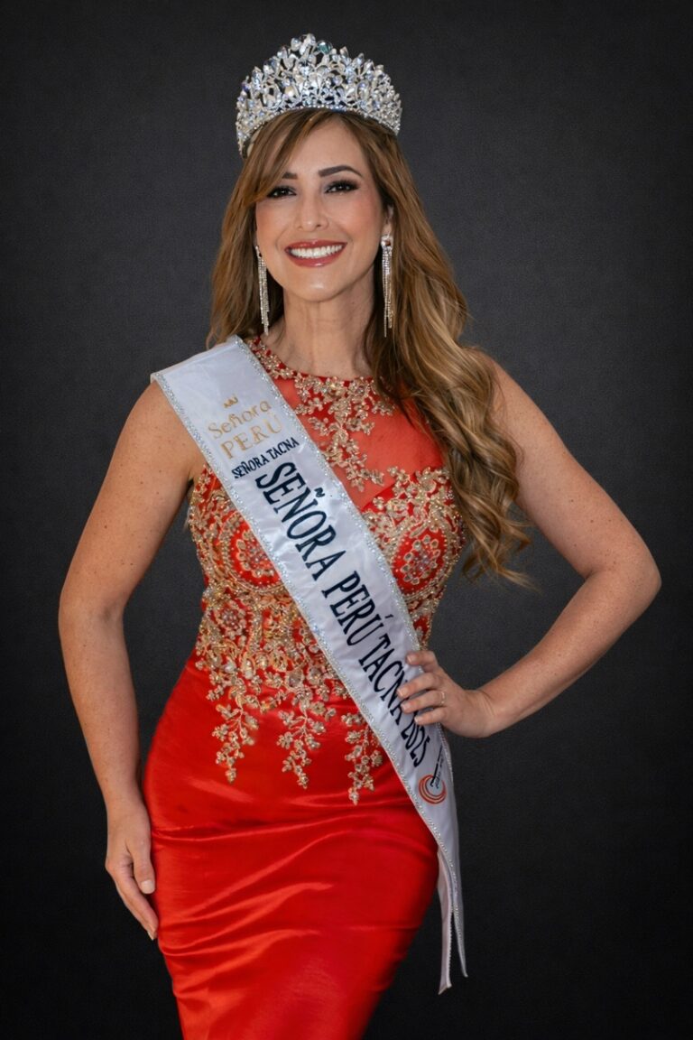 Maria R Peru María Gabriella Gentry - Señora Perú Tacna 2025
