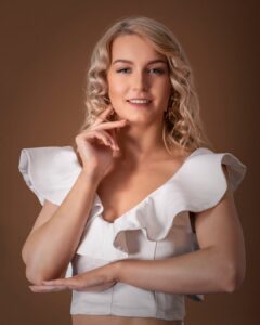 Louise Holmes – Finaliste van Miss Flevoland 2026 – Model
