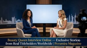 Beauty Queen Interview Online — Exclusive Stories from Real Titleholders Worldwide | Perumira Magazine