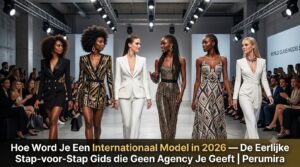 Hoe Word Je Een Internationaal Model in 2026 — De Eerlijke Stap-voor-Stap Gids die Geen Agency Je Geeft | Perumira