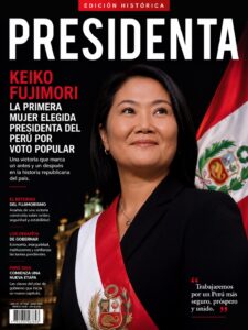 Perú rompe una barrera histórica: Keiko Fujimori se convierte en la primera mujer elegida presidenta