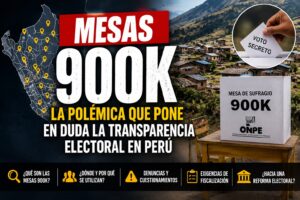 La verdad sobre Las Mesas 900K en el Perú: Transparencia Electoral, Controversias y la Necesidad de una Fiscalización Más Rigurosa