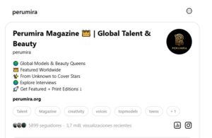 De 3,7 millones de visualizaciones a una nueva etapa: Perumira Magazine anuncia el lanzamiento de su sección Política
