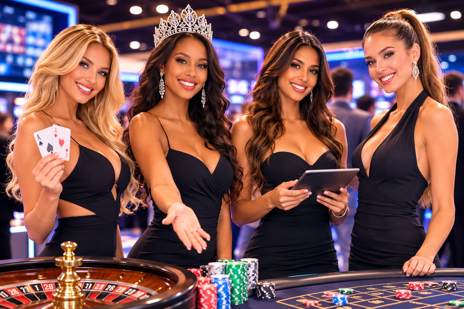 Beauty Queens as Betting Brand Hostesses
