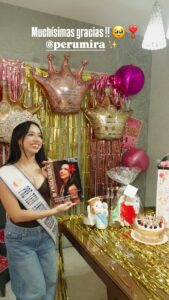 Nathalia Guarda recibe por sorpresa su revista Perumira antes de Preteen Américas